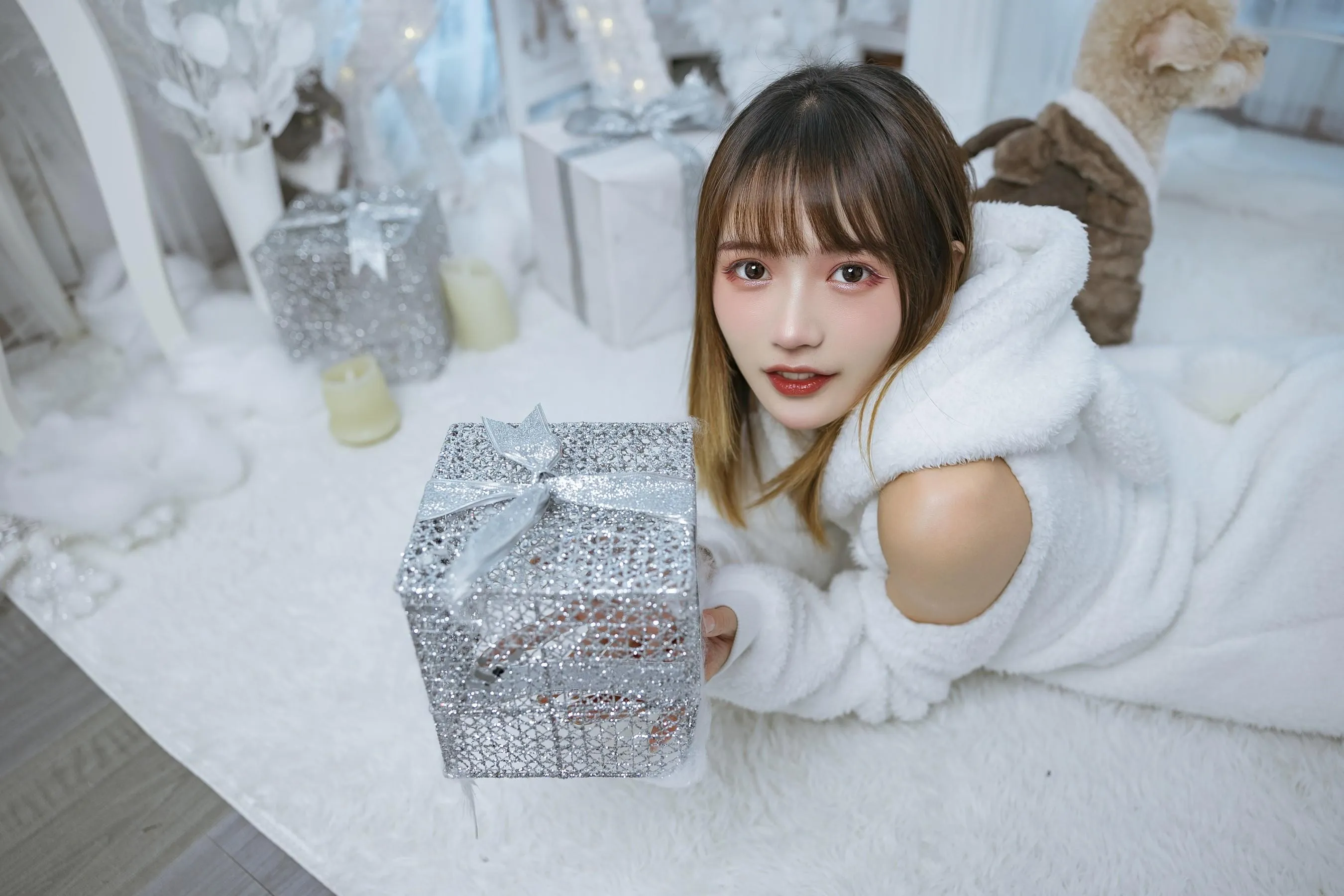 兔子Zzz不吃胡萝卜 – NO.112 温馨少女与宠物们 [24P]插图7